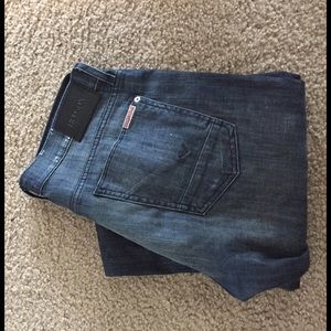 Hudson Byron Five Pocket Straight Jeans