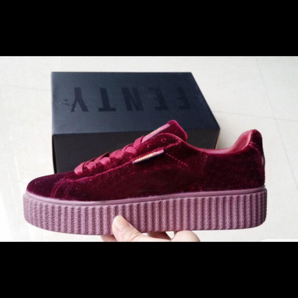 Rihanna velvet creepers