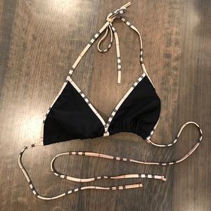 Burberry bikini top