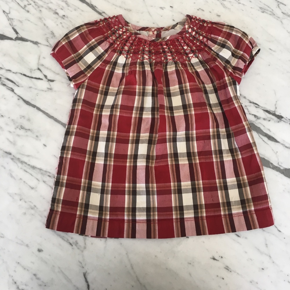 🎄Janie and Jack silk 5T top🎄