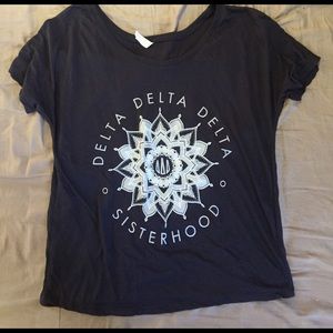 Tri Delta sisterhood shirt (Delta Delta Delta)