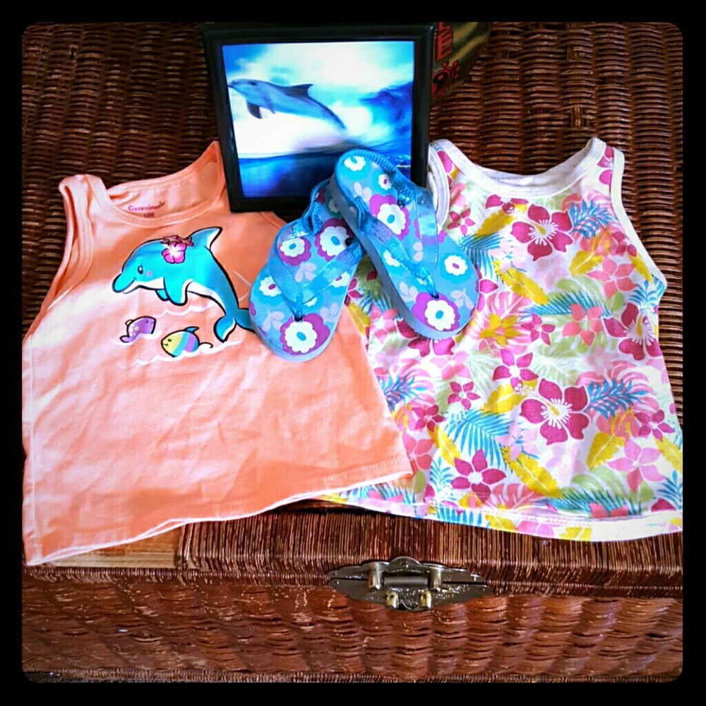 Toddler girl summer bundle of 3