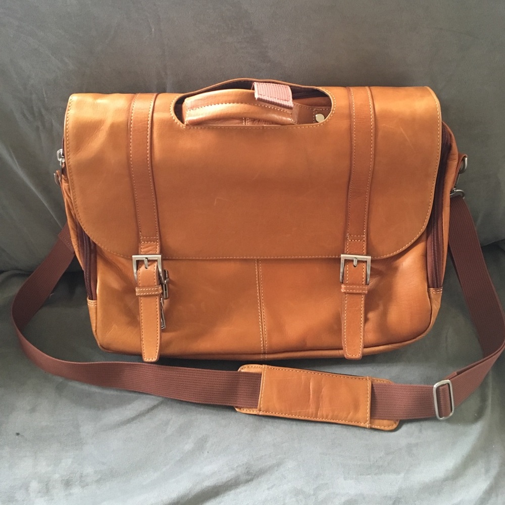 Wilson Leather book bag