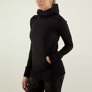 Lululemon black base runner hoodie