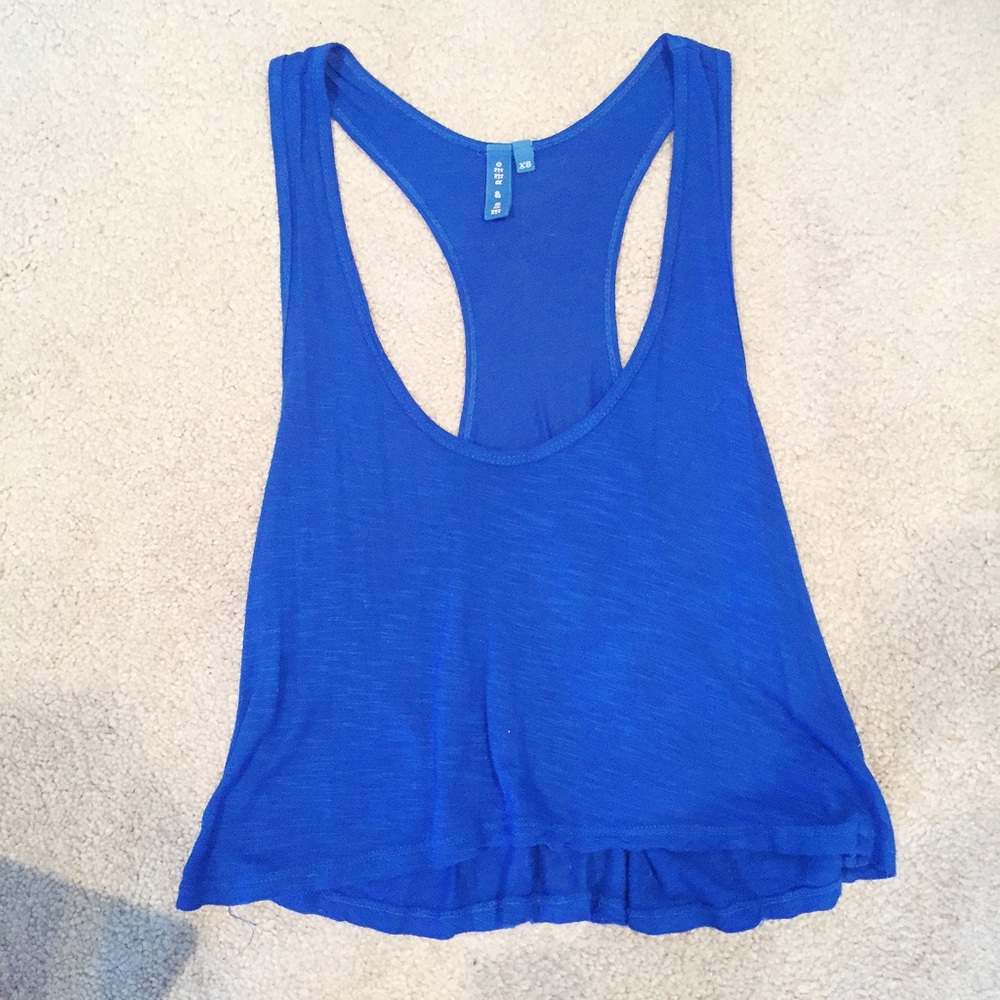 Emma and Sam royal blue tank top