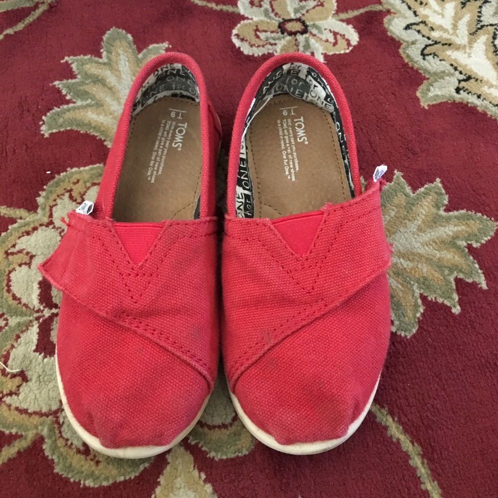 Kids Classic Red TOMS