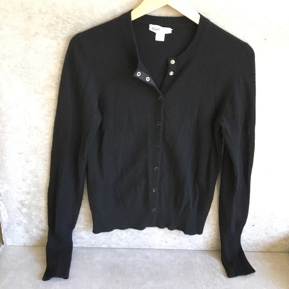 TseSay scoop neck cashmere cardigan