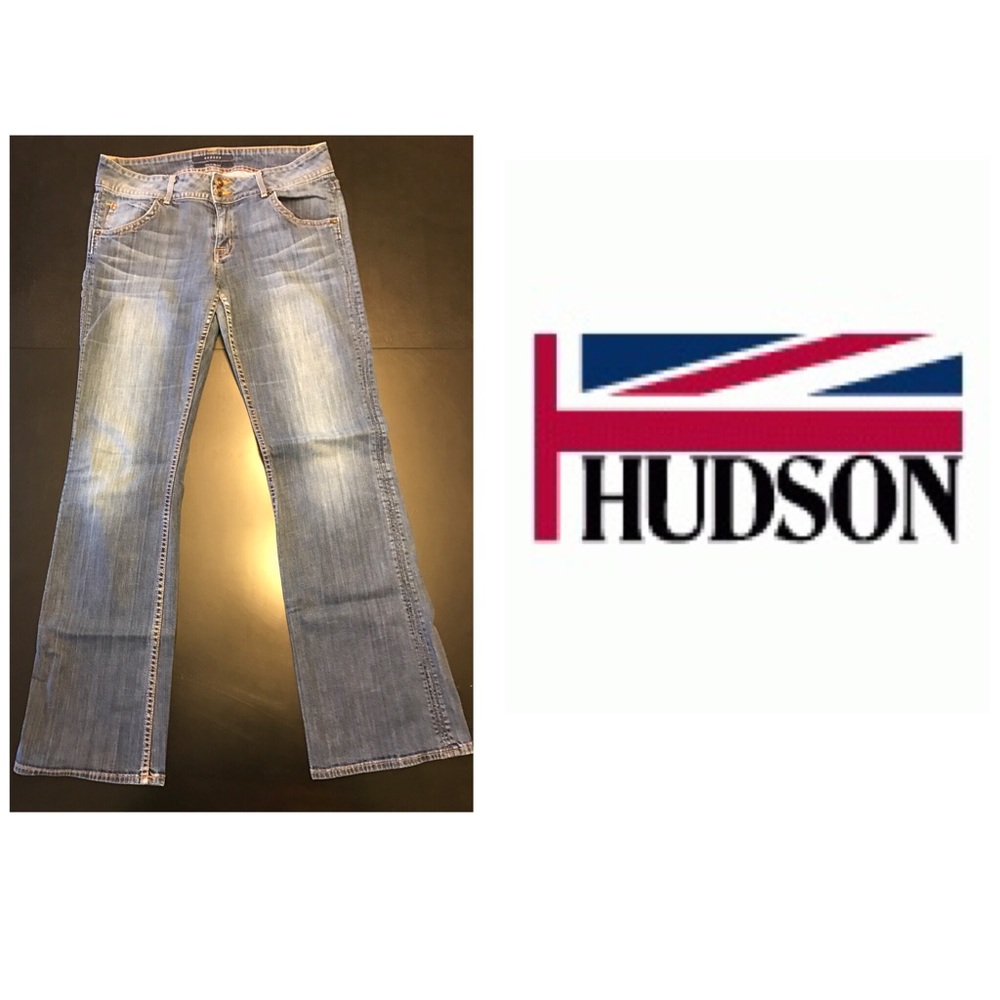 Hudson signature boot cut jeans