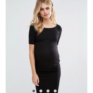 ASOS Maternity Bardot Bodycon Dress