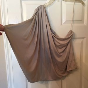 Gorgeous Shimmery 1 Shoulder Top Jennifer Lopez XL