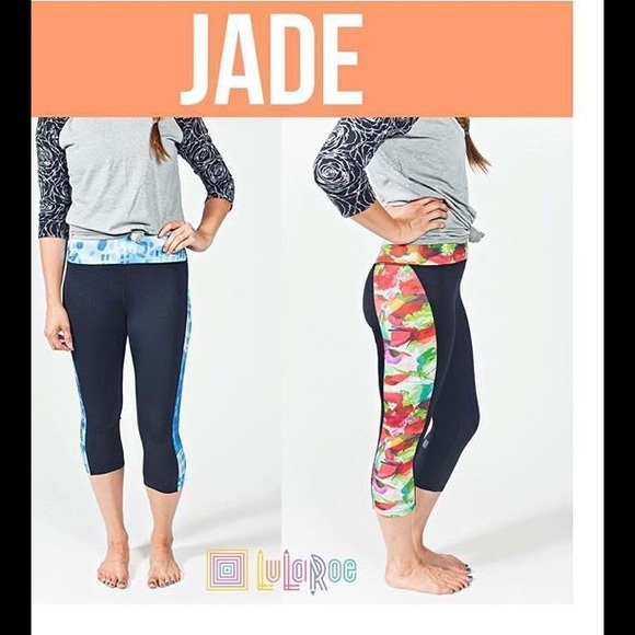 菉‍♀️LuLaRoe Jade noslip, stay put, active Capri - Picture 5 of 7
