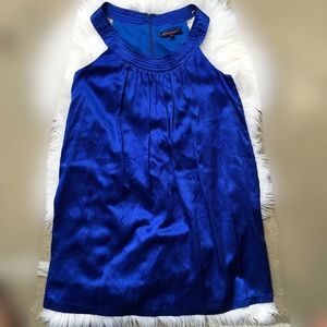 Betsey Johnson royal blue flowy dress