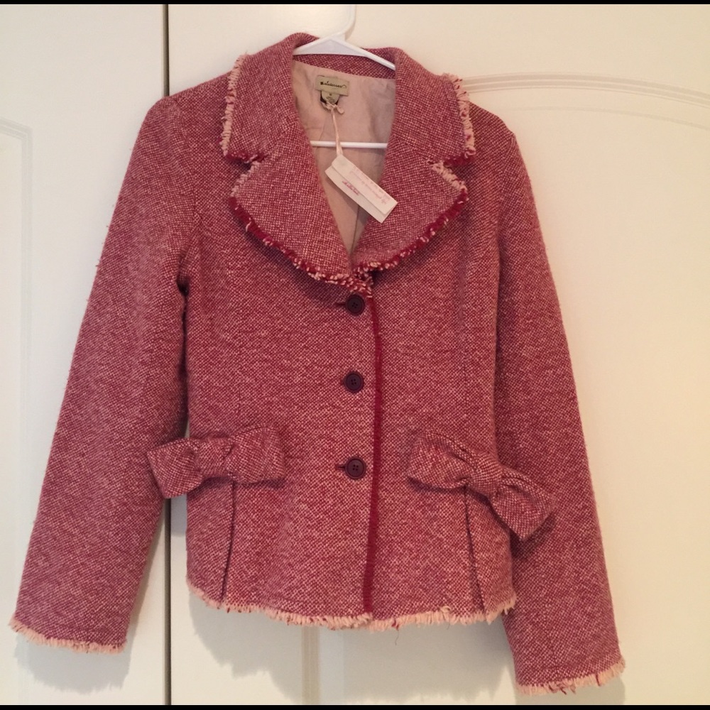 Anthropologie tweed jacket