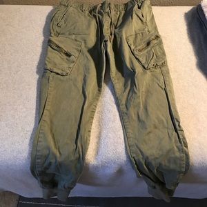 Olive Cargo Pants