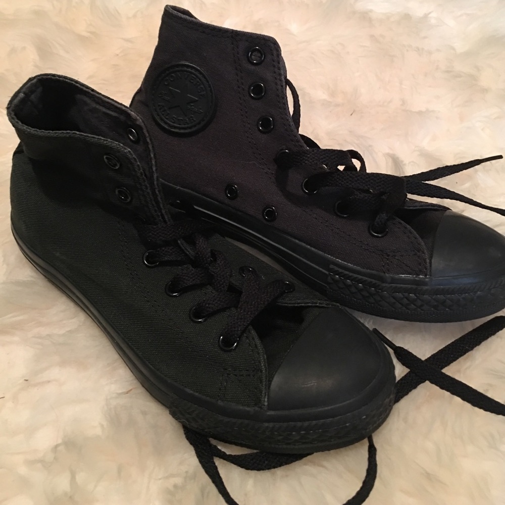 Black Converse High Tops