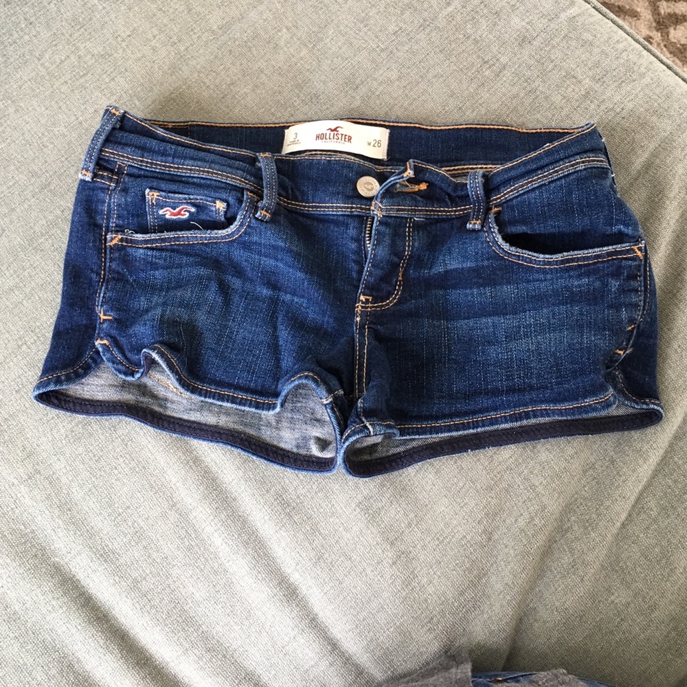 Hollister denim shorts