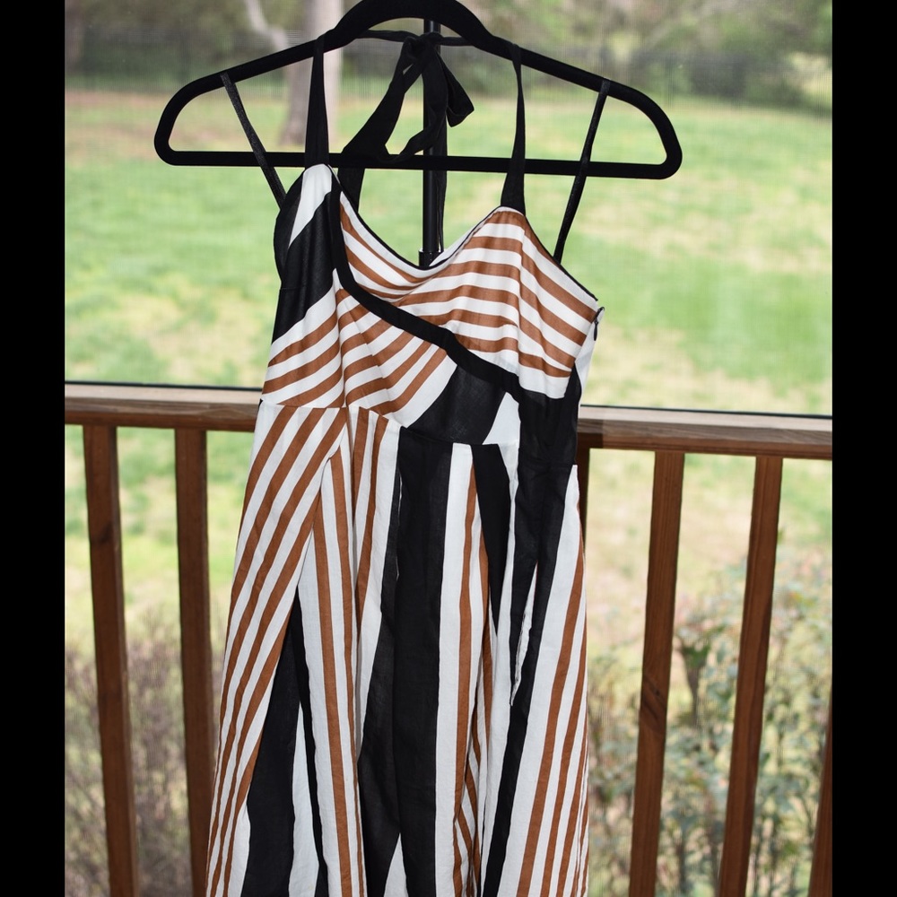 Anthropologie halter dress