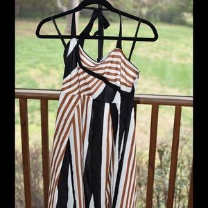 Anthropologie halter dress