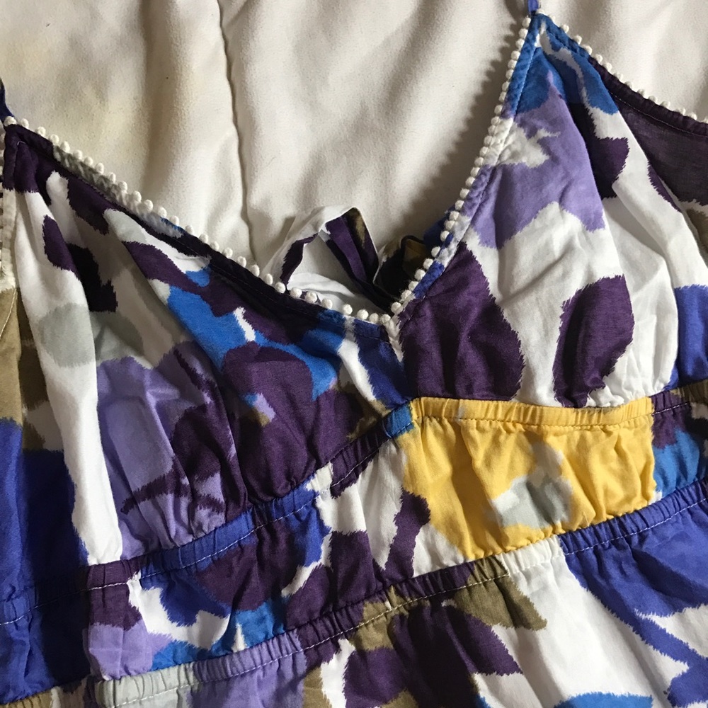 American eagle floral print tank dress