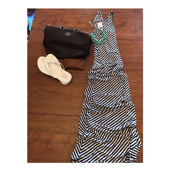 Merona Dresses & Skirts - Chevron Maxi Dress