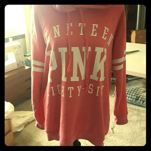 Victorias secret PINK over sized hoodie