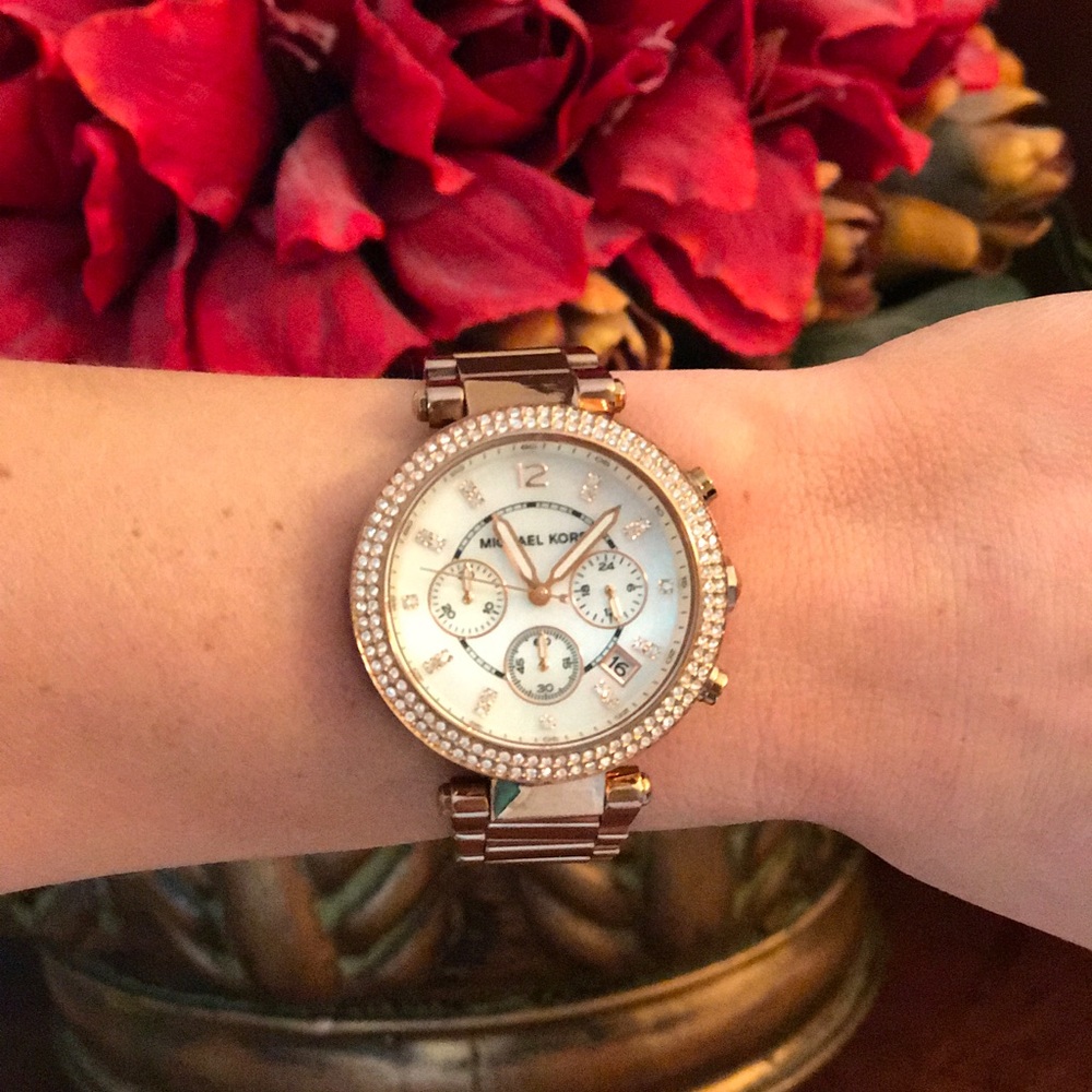Michael Kors Rose Gold watch ⌚️