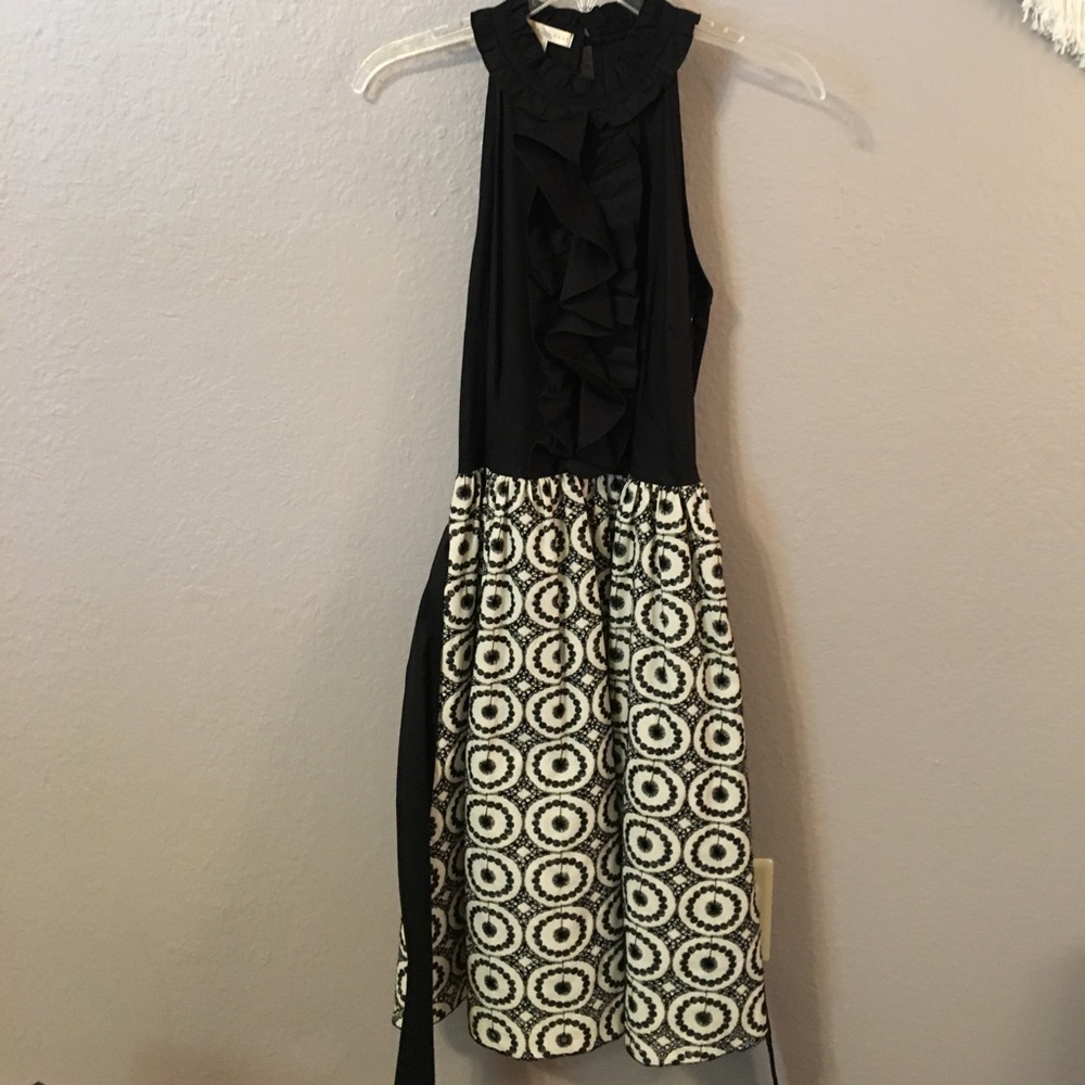 Anthropologie Black Dress
