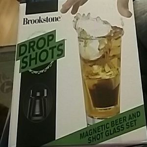 Magnetic Beer and Shot Glass Set