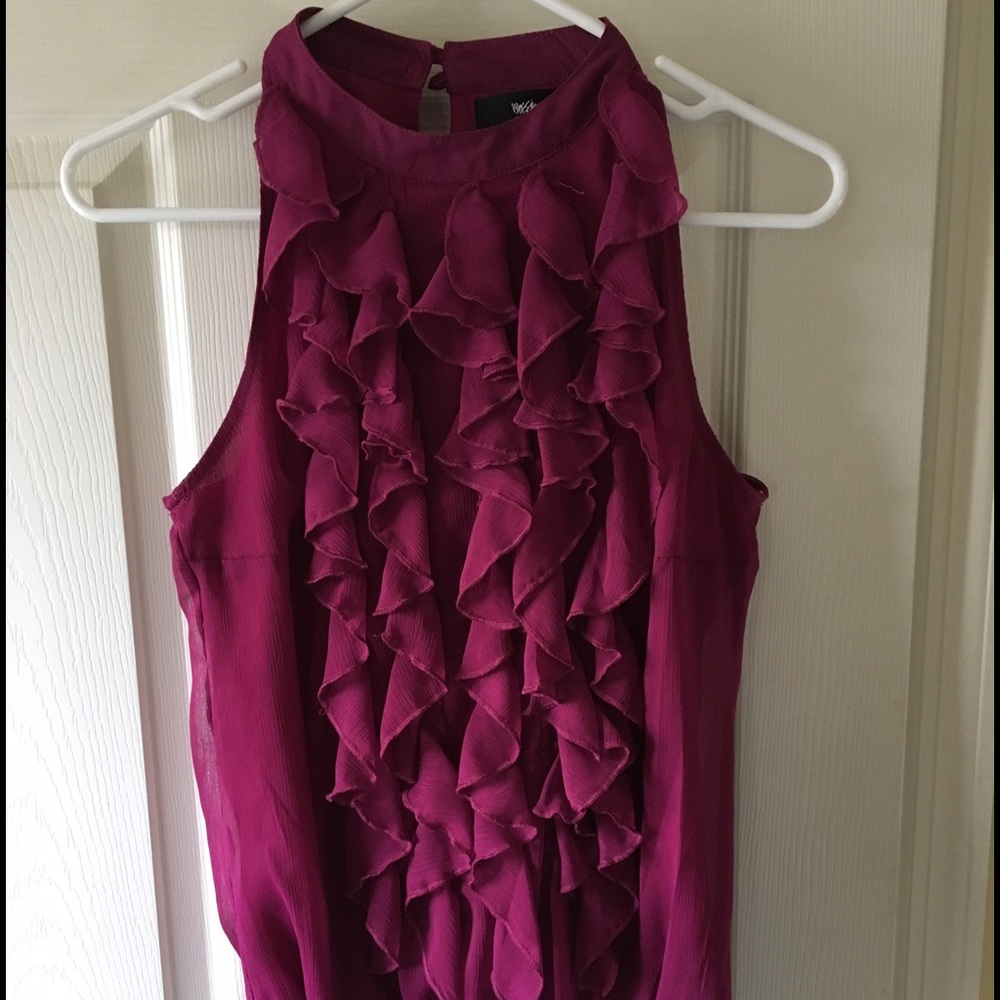 Mossimo ruffle blouse