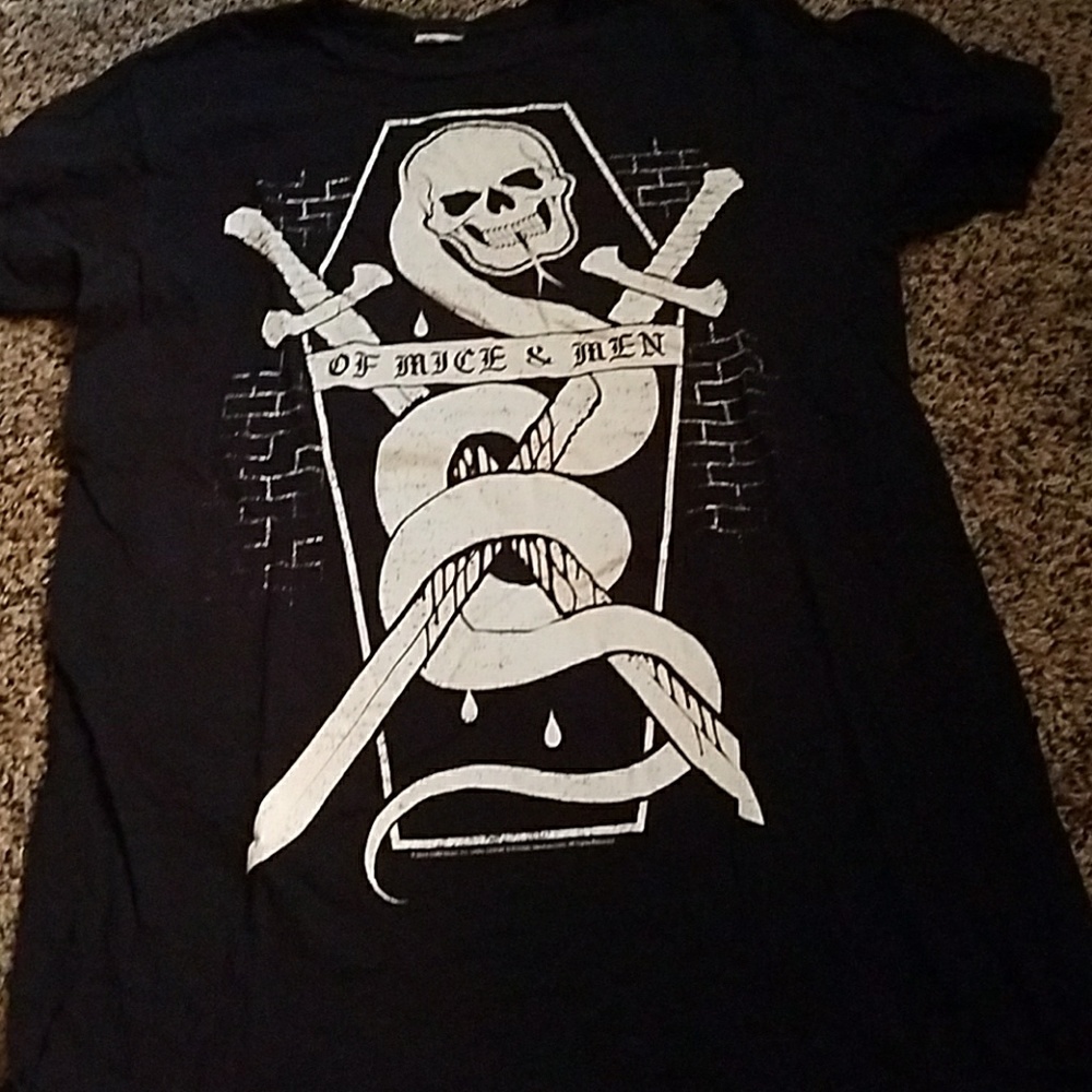 OfMice&Men band tee