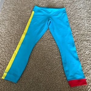 LULULEMON blue capri