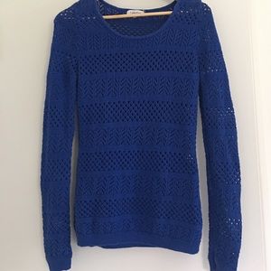 Calvin Klein Blue Knit Sweater