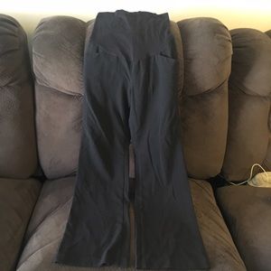 Motherhood Maternity Dress Pants BlackPetite Small