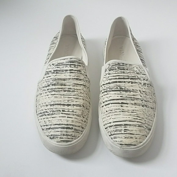 Vince Blair snakeskin animal print sneakers size 8 - Picture 2 of 6