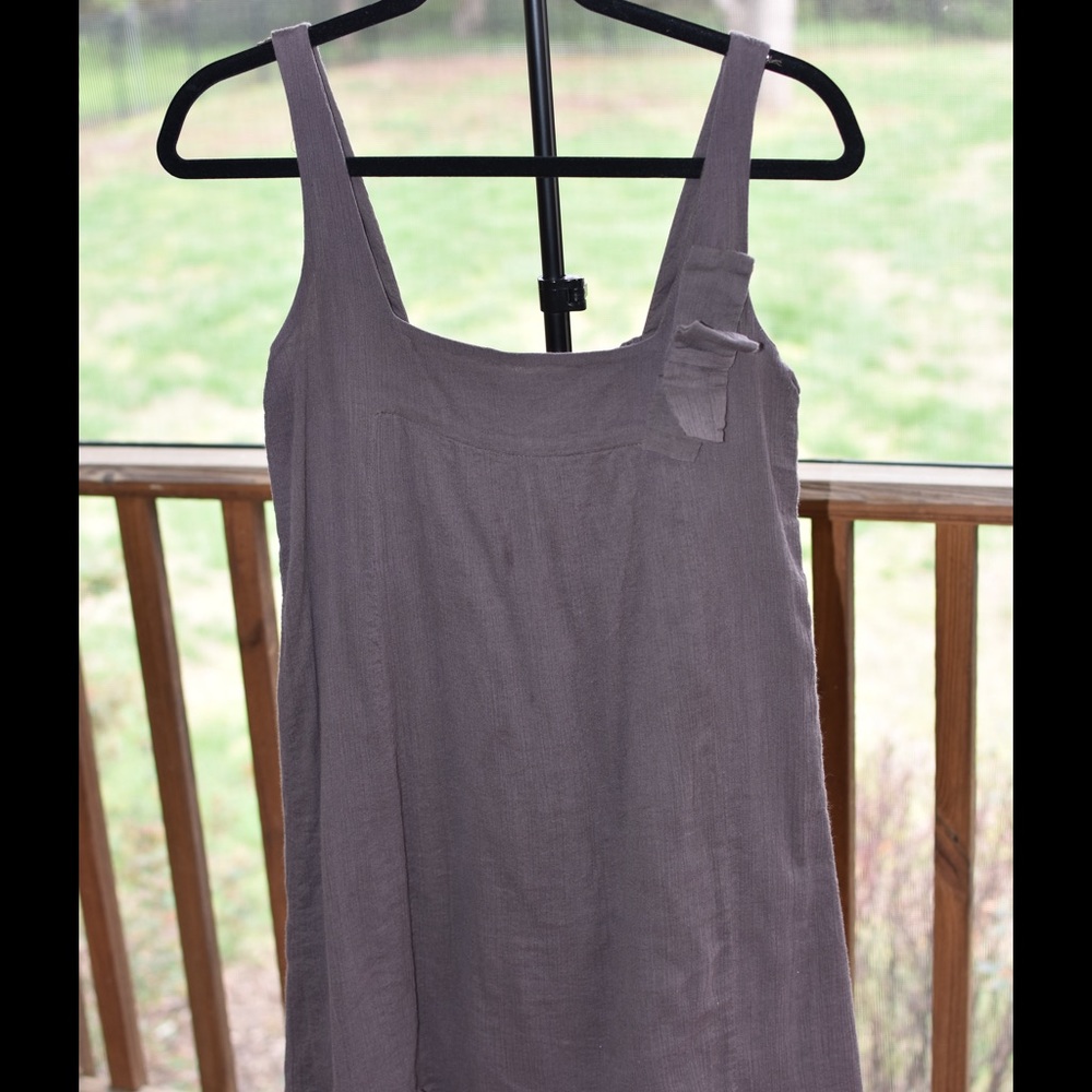 Cotton brown Anthropologie dress