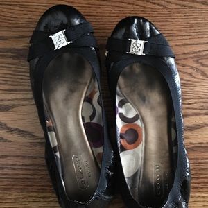 Coach ballet flats