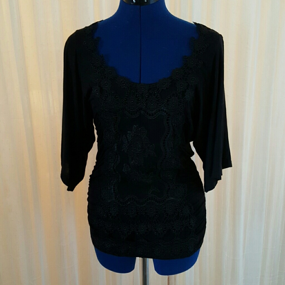 Black knit to