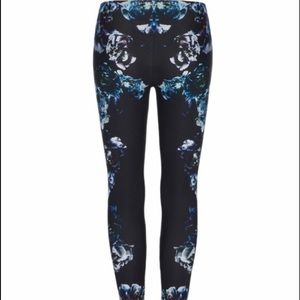 AllSaints Women's Black Peony Leggings - US 6