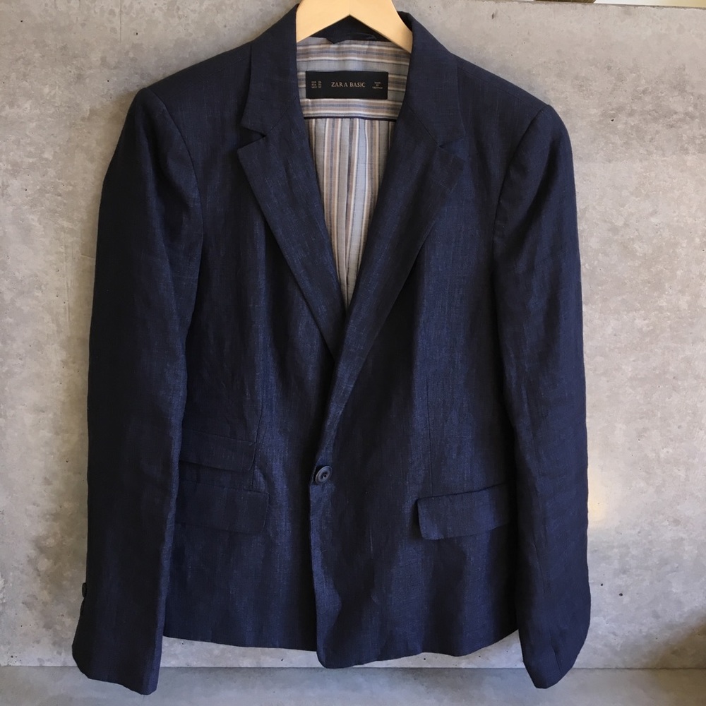 Zara Linen blazer.