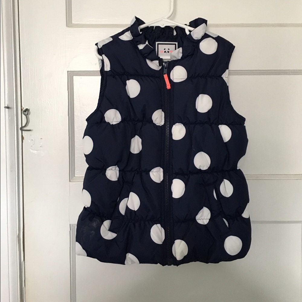 Girls Gymboree puff vest