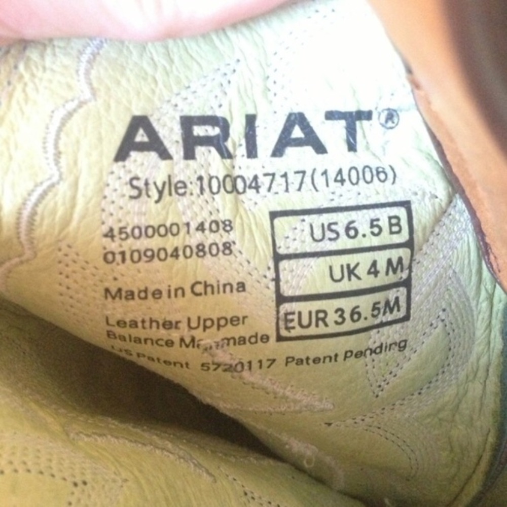 Ariat Heritage Horseman Boots Sz 6.5 View 6
