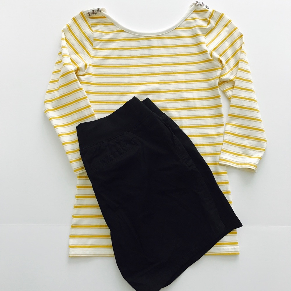 Liz Lange black shorts