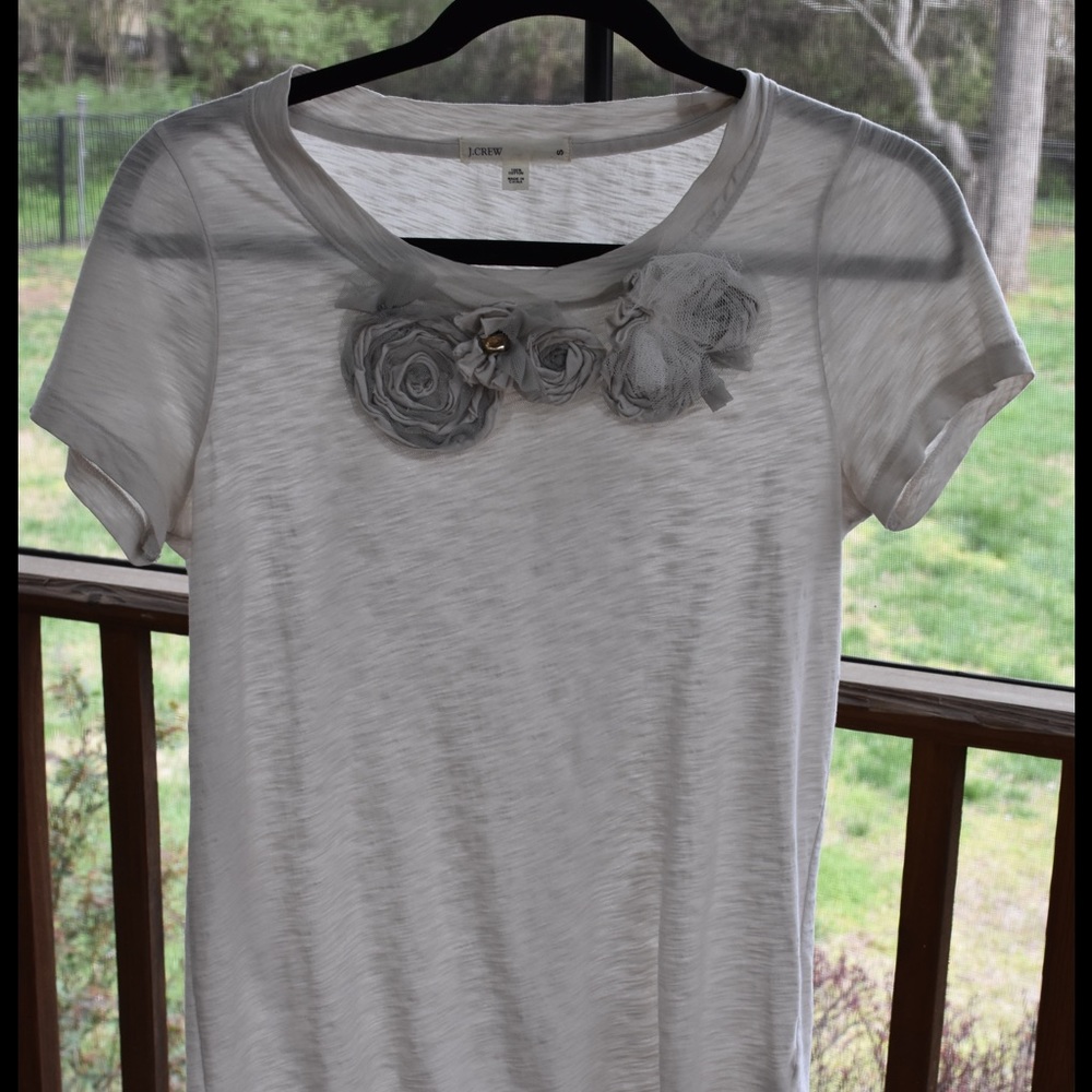 J. Crew detailed tee