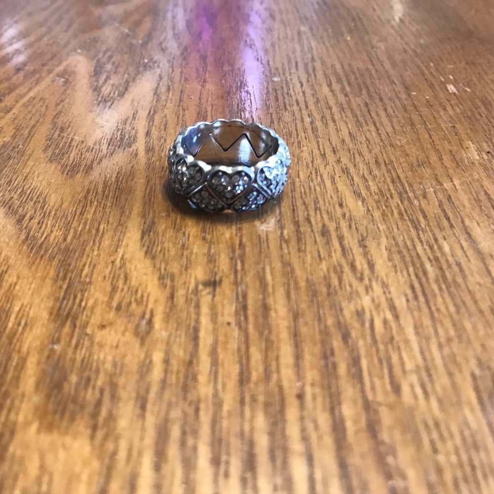 2 piece heart ring