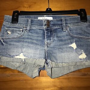 Abercrombie jean shorts