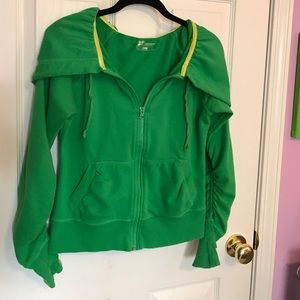 Xersion Green Hoodie