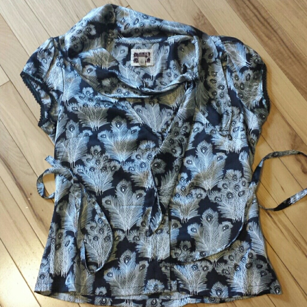 Free people silk top