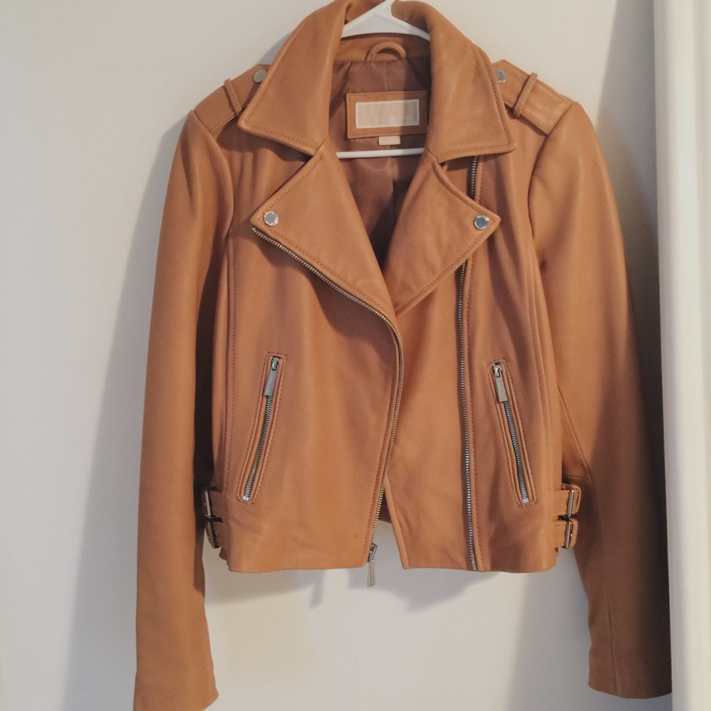 🚫SOLD 🚫LEATHER MOTO JACKET