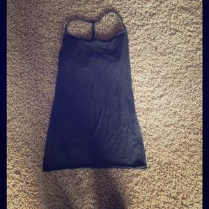 LULULEMON gray tank top