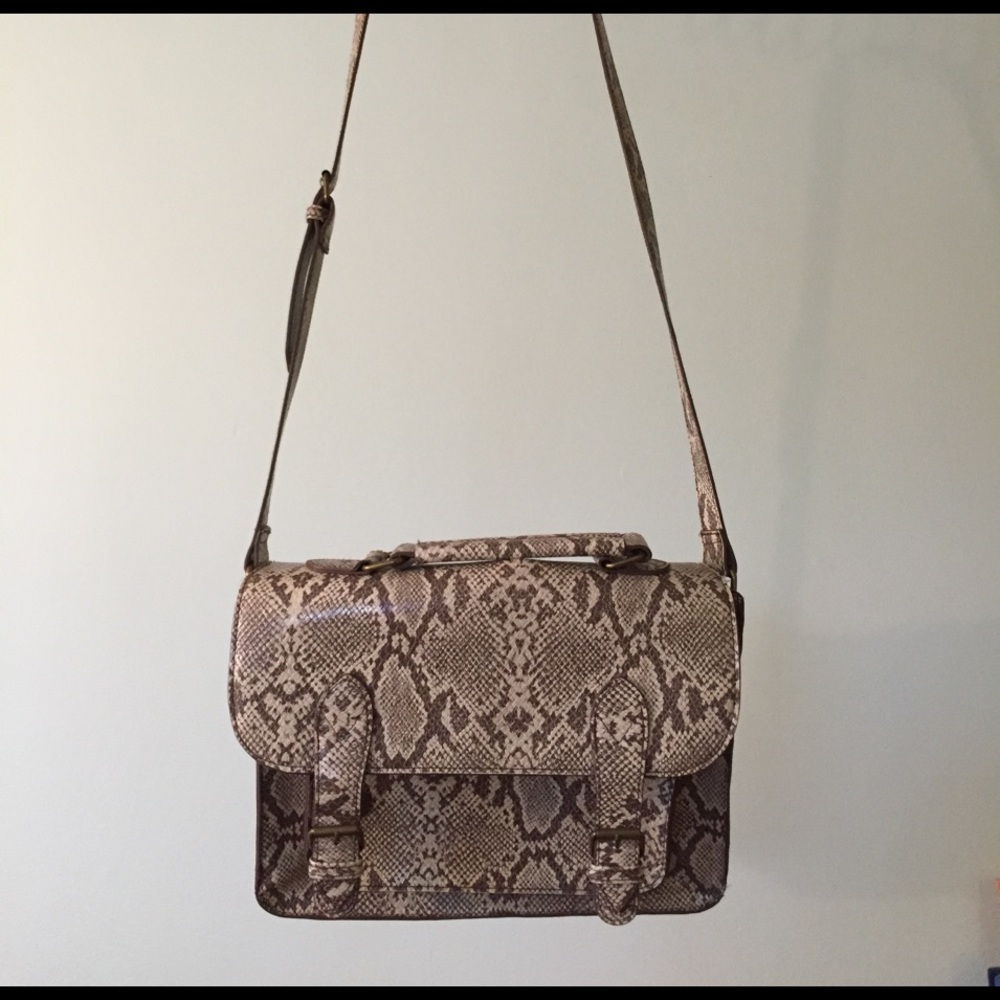 BDG Snakeskin Bag